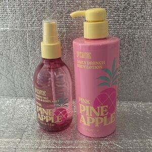 Victoria's Secret Pink Pineapple Body Lotion and Mist